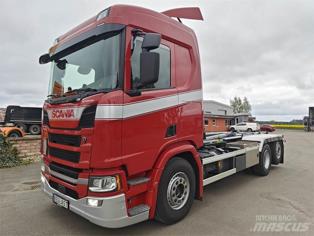 Scania R500 شاحنات الرافعات الخطافية