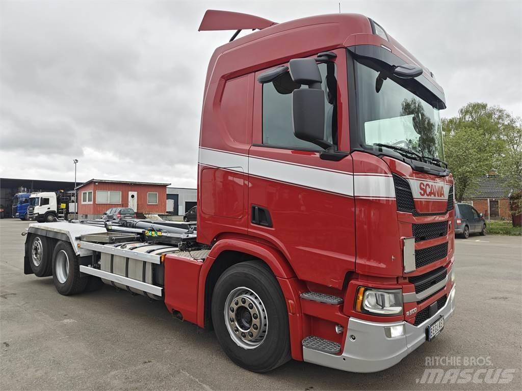 Scania R500 شاحنات الرافعات الخطافية