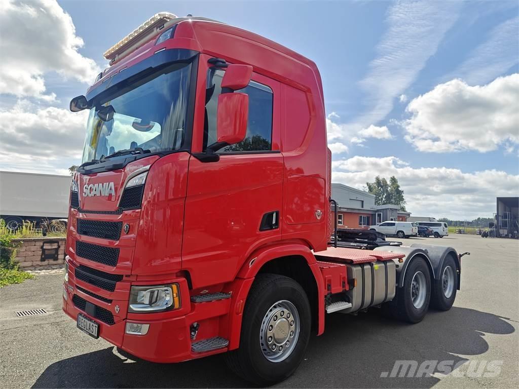 Scania R580 وحدات الجر