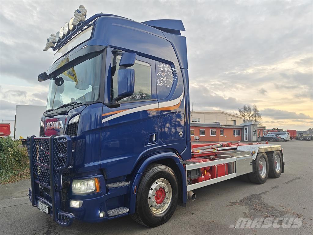 Scania R650 شاحنات الرافعات الخطافية