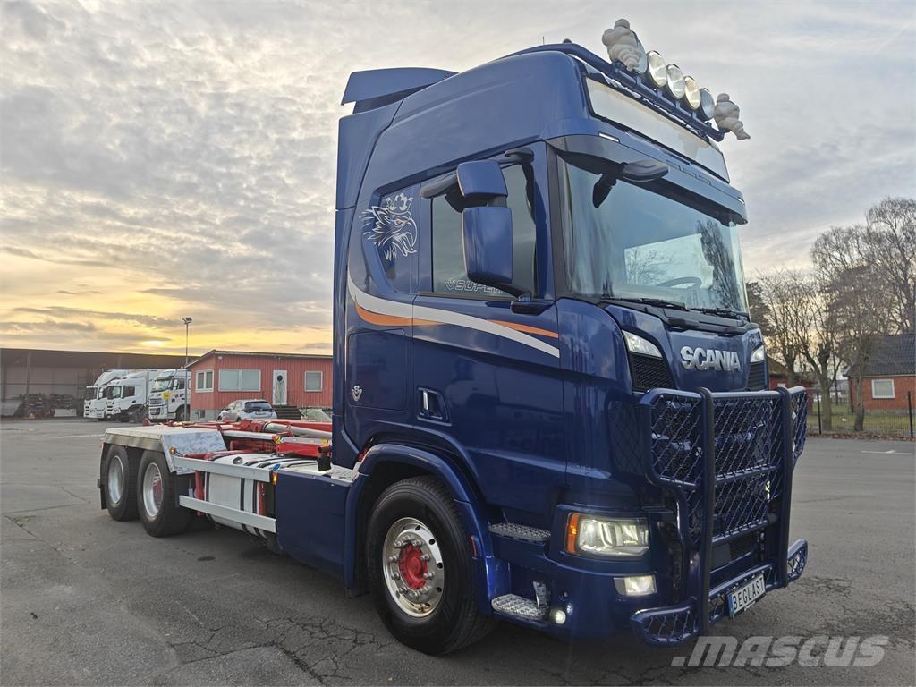 Scania R650 شاحنات الرافعات الخطافية