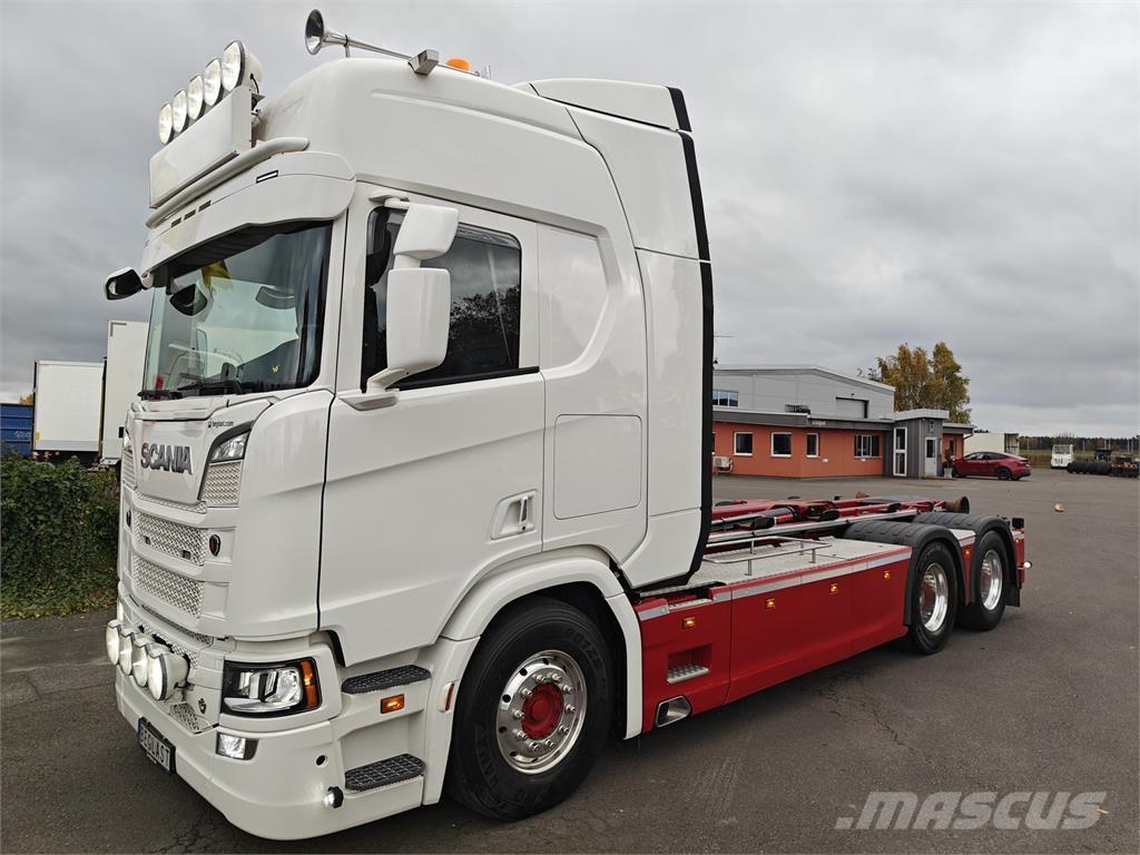 Scania R660 شاحنات الرافعات الخطافية