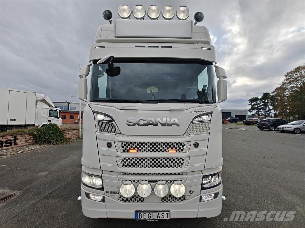 Scania R660 شاحنات الرافعات الخطافية