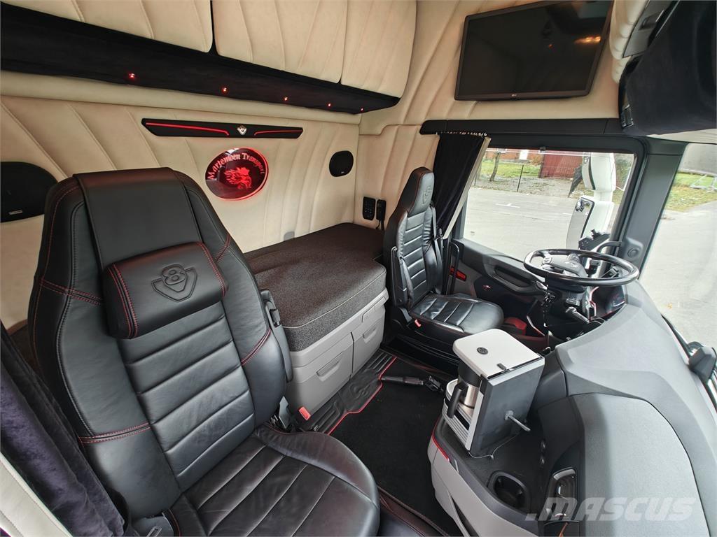 Scania R660 شاحنات الرافعات الخطافية