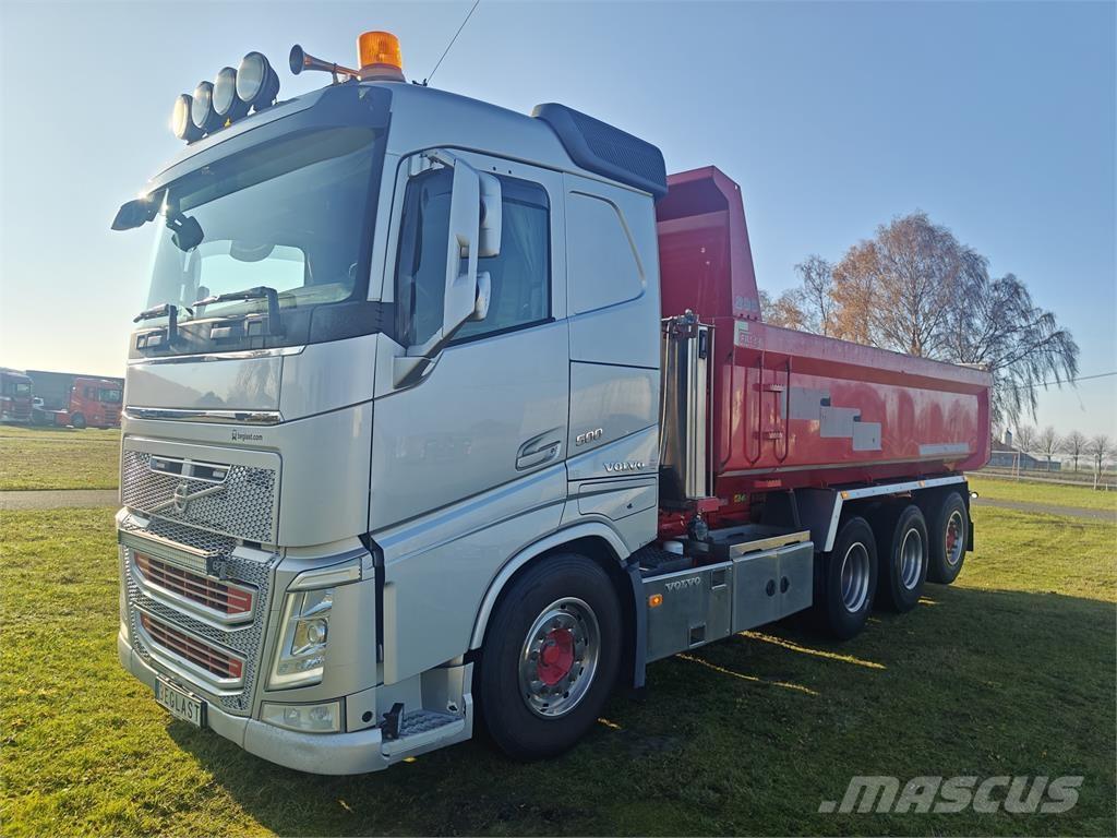 Volvo FH500 شاحنات قلابة