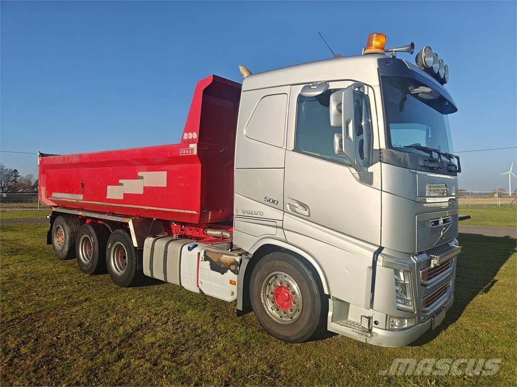 Volvo FH500 شاحنات قلابة