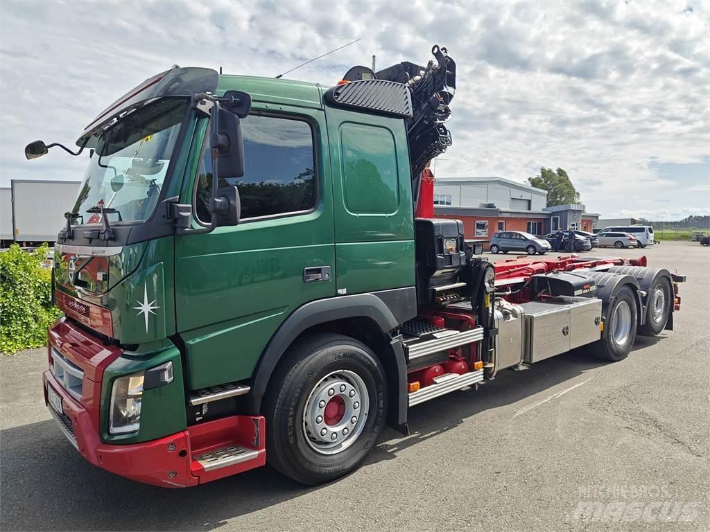 Volvo FMX460 شاحنات الرافعات
