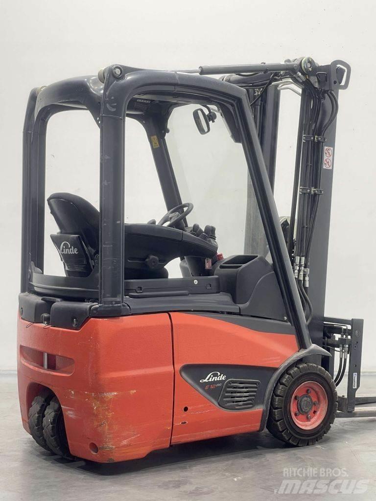 Linde E12-02-386 شاحنات ذات رافعات شوكية تعمل بالكهرباء