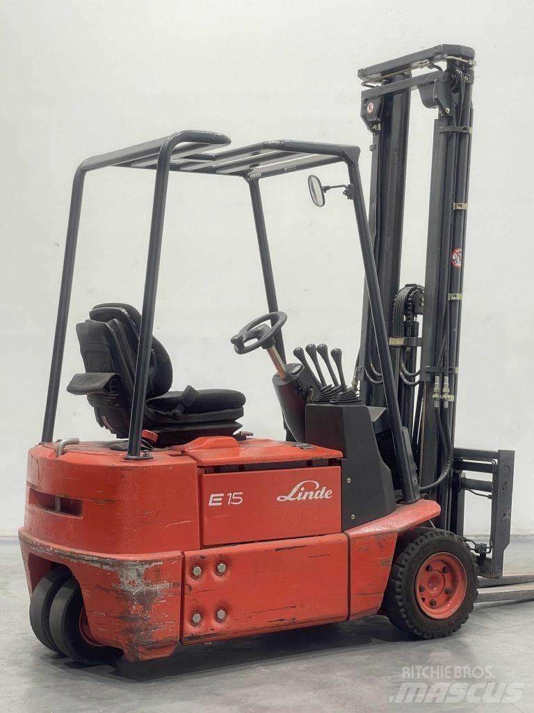 Linde E15Z-02-324 شاحنات ذات رافعات شوكية تعمل بالكهرباء