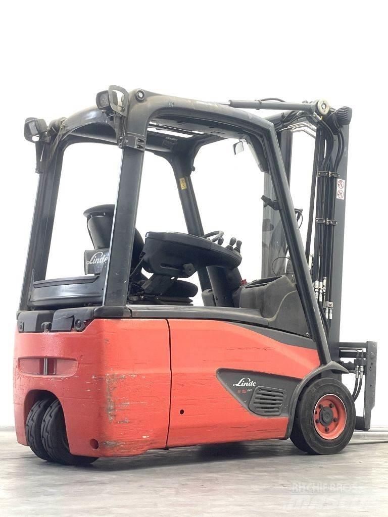 Linde E16-02 شاحنات ذات رافعات شوكية تعمل بالكهرباء