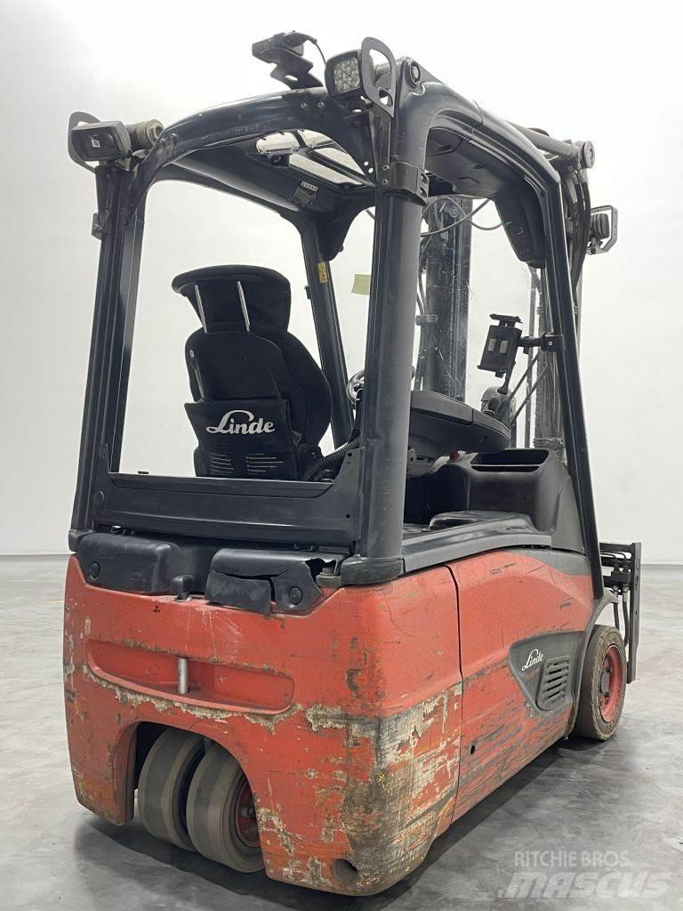 Linde E16-02-386 شاحنات ذات رافعات شوكية تعمل بالكهرباء