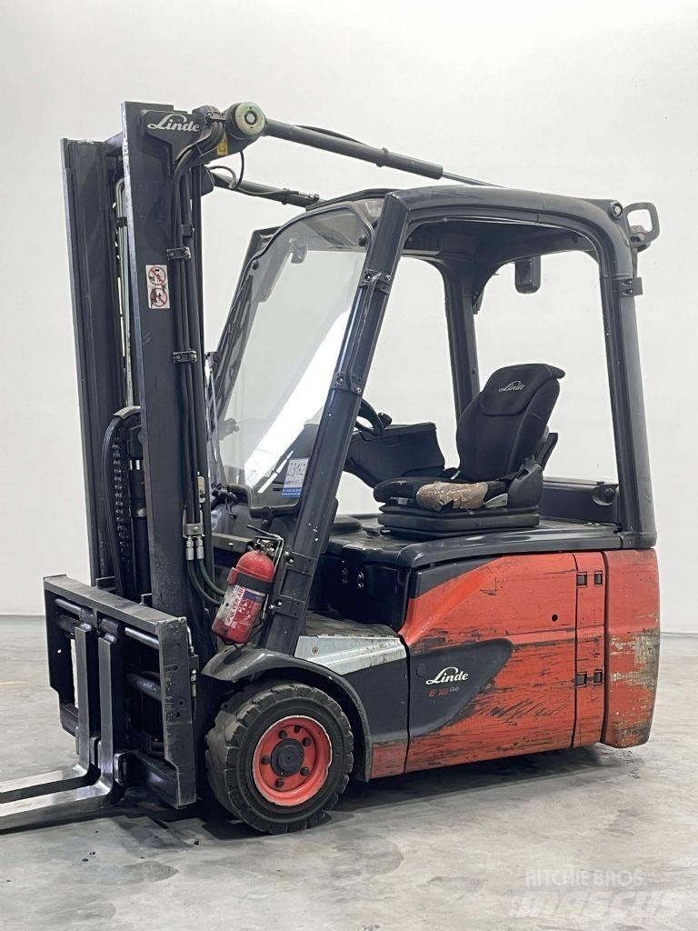Linde E16-02-386 شاحنات ذات رافعات شوكية تعمل بالكهرباء
