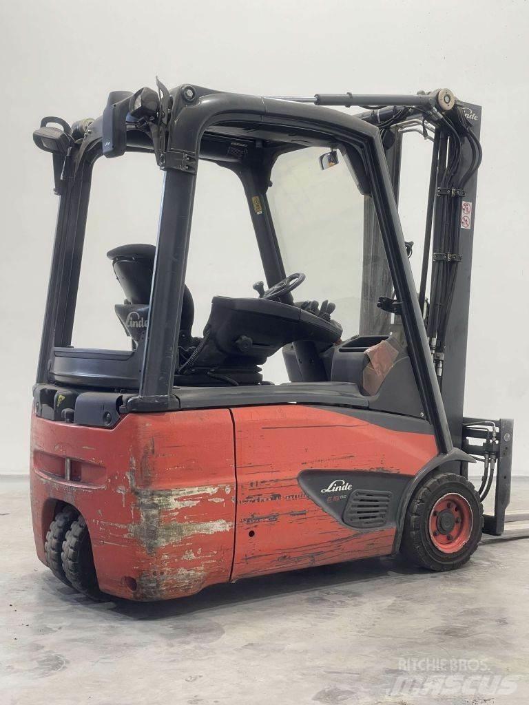 Linde E16-02-386 شاحنات ذات رافعات شوكية تعمل بالكهرباء