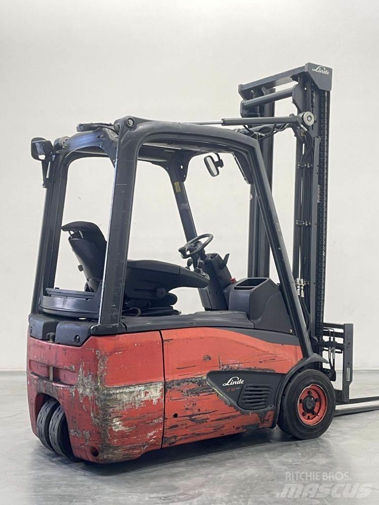 Linde E16-02-386 شاحنات ذات رافعات شوكية تعمل بالكهرباء