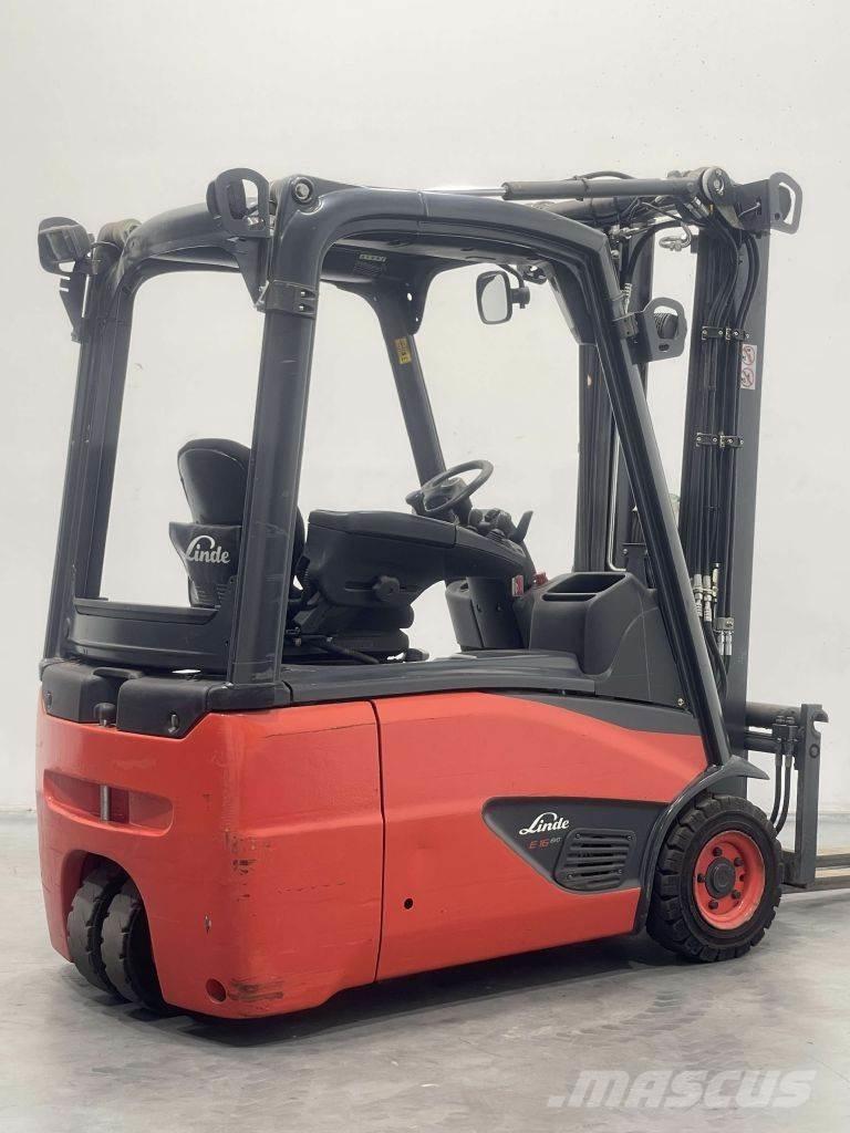 Linde E16-02-386 شاحنات ذات رافعات شوكية تعمل بالكهرباء