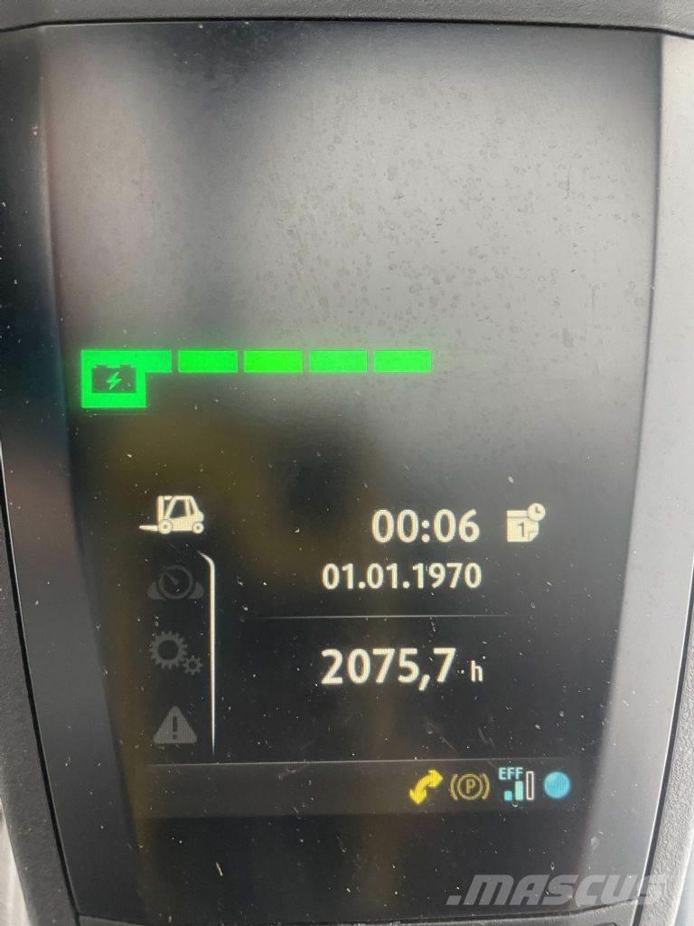 Linde E16-02-386 شاحنات ذات رافعات شوكية تعمل بالكهرباء