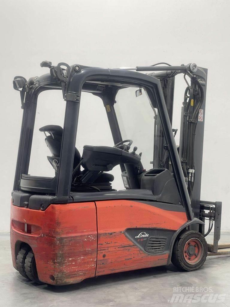 Linde E16-02-386 شاحنات ذات رافعات شوكية تعمل بالكهرباء