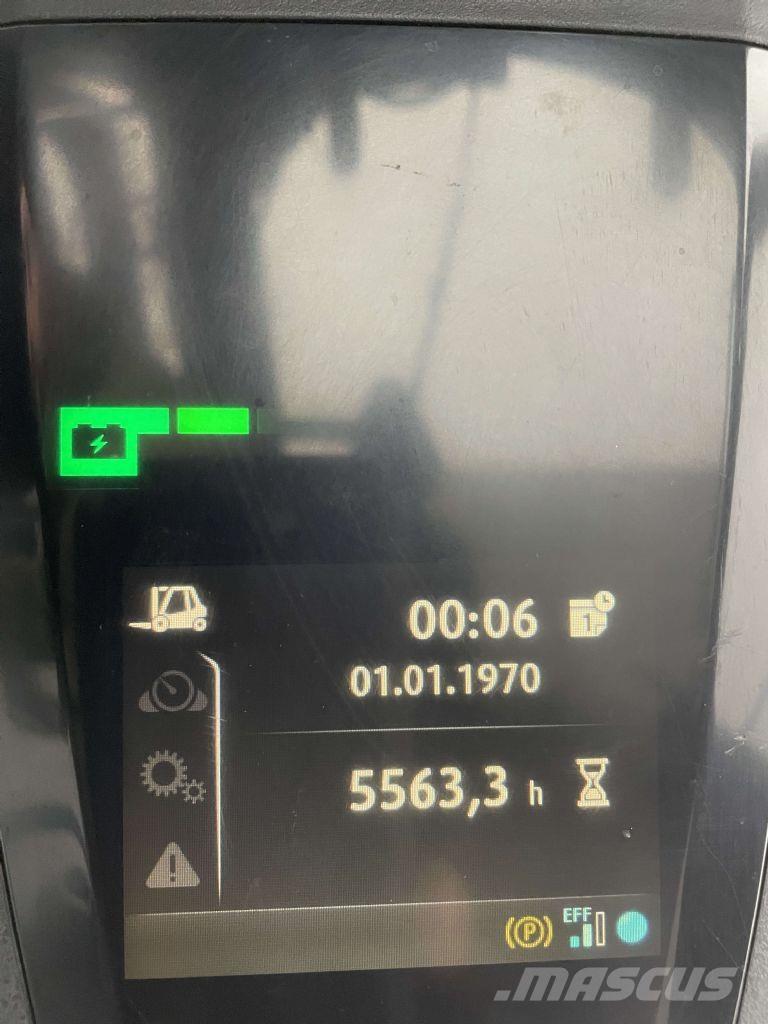 Linde E16-02-386 شاحنات ذات رافعات شوكية تعمل بالكهرباء