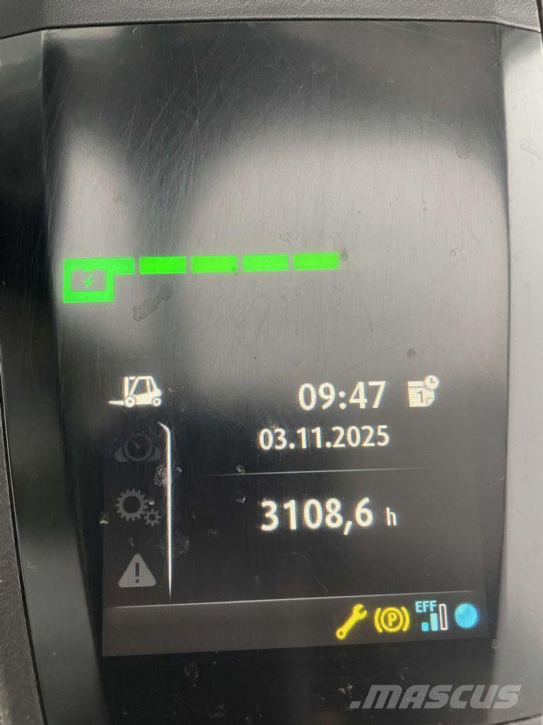 Linde E16-02-386 شاحنات ذات رافعات شوكية تعمل بالكهرباء