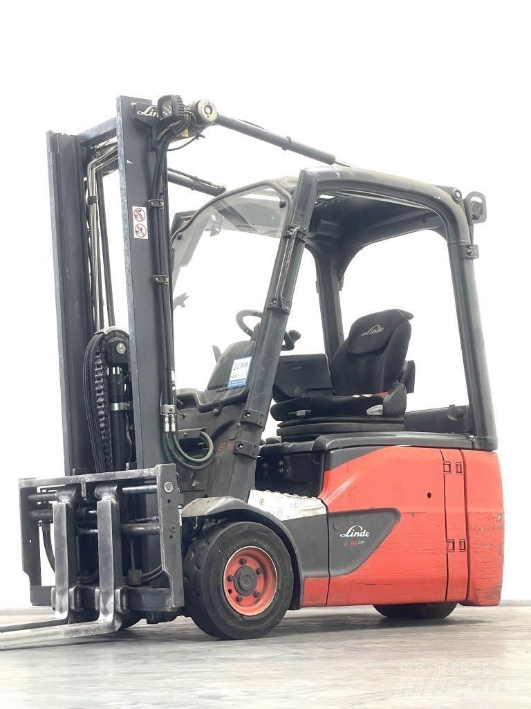 Linde E16-02 EVO شاحنات ذات رافعات شوكية تعمل بالكهرباء