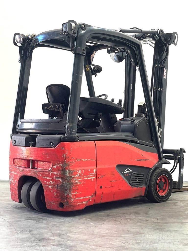 Linde E16-386-EVO شاحنات ذات رافعات شوكية تعمل بالكهرباء