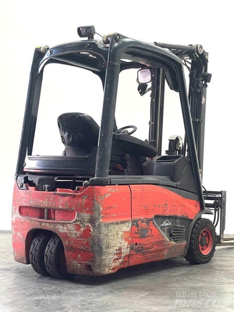 Linde E16-386-EVO شاحنات ذات رافعات شوكية تعمل بالكهرباء