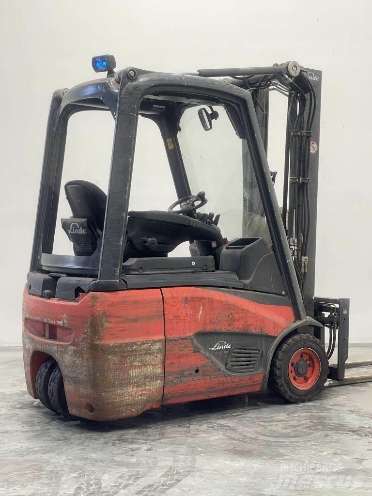 Linde E16C-02-386 شاحنات ذات رافعات شوكية تعمل بالكهرباء