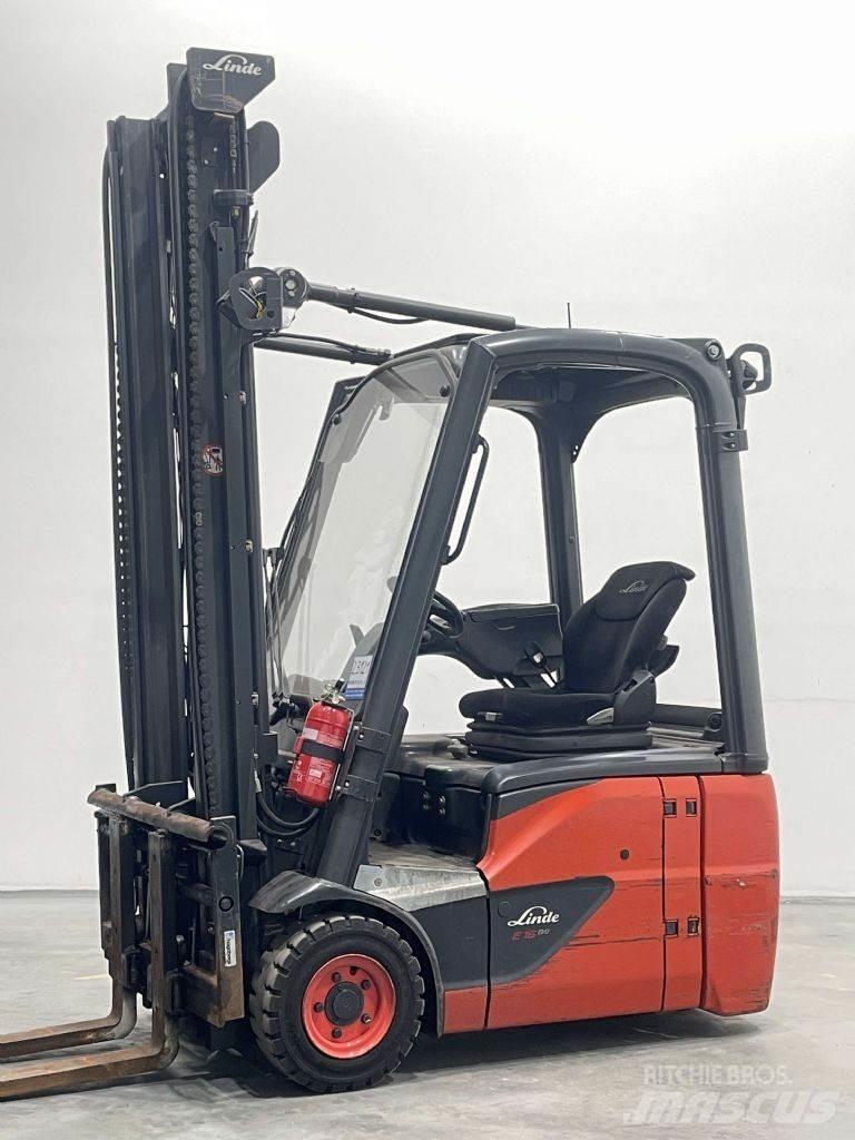 Linde E16C-02-386 شاحنات ذات رافعات شوكية تعمل بالكهرباء