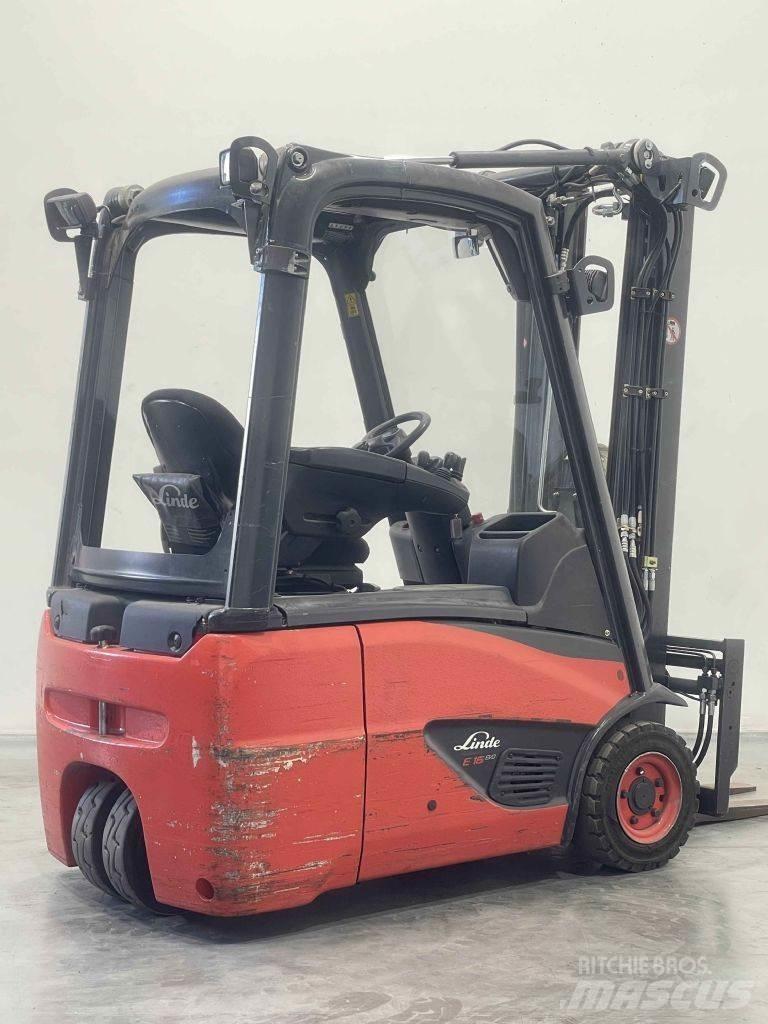 Linde E16C-02-386 شاحنات ذات رافعات شوكية تعمل بالكهرباء