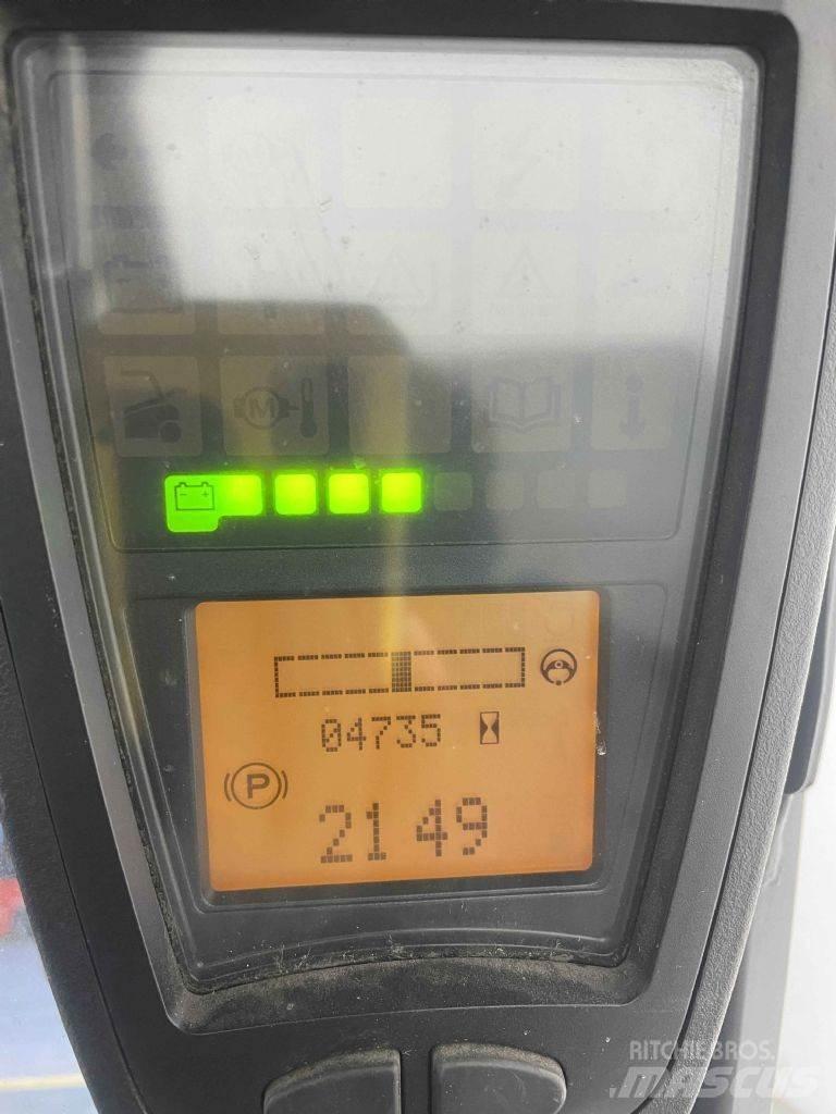 Linde E16C-02-386 شاحنات ذات رافعات شوكية تعمل بالكهرباء