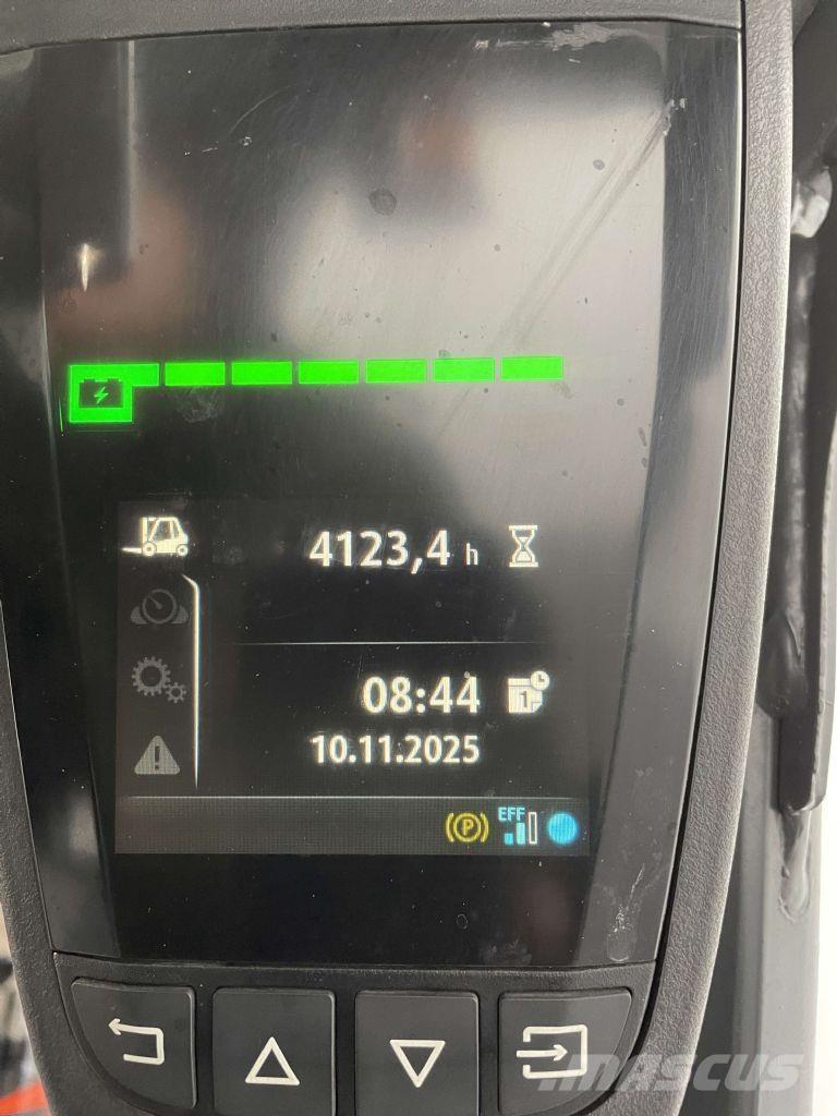 Linde E16C-02-386 شاحنات ذات رافعات شوكية تعمل بالكهرباء