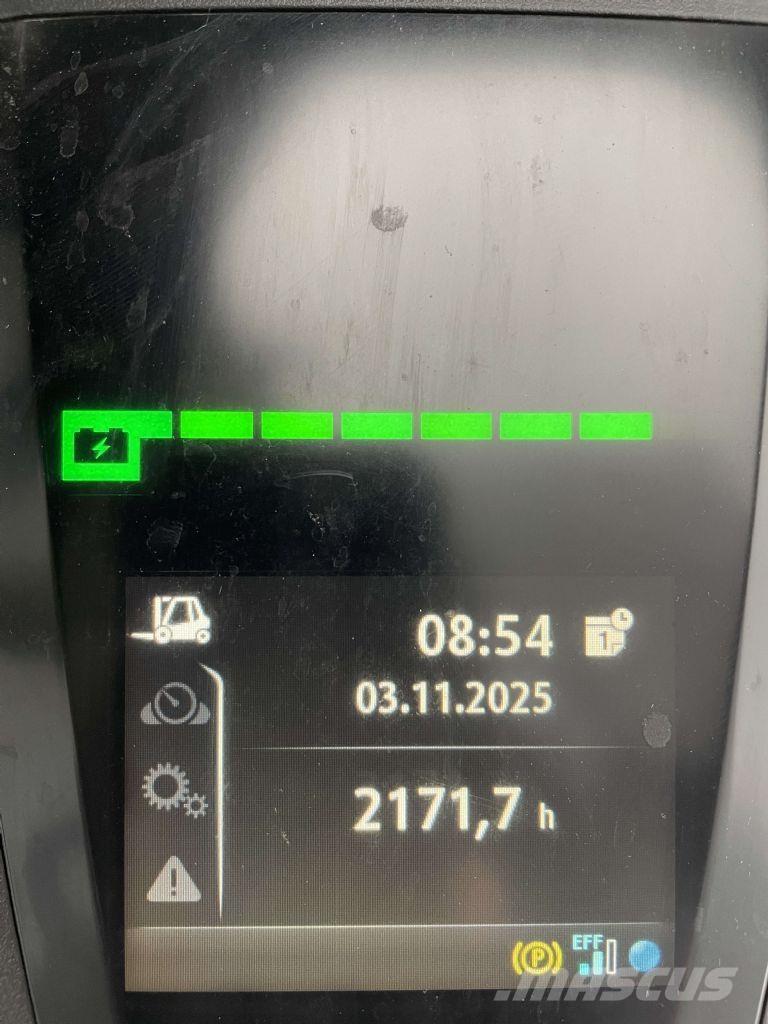 Linde E16C-02-386 شاحنات ذات رافعات شوكية تعمل بالكهرباء