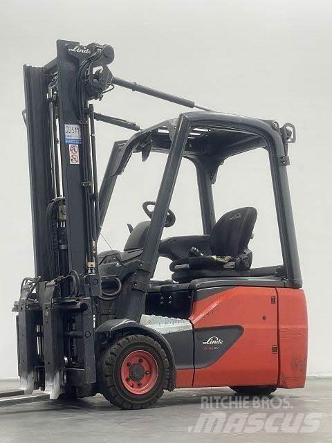 Linde E16C-386-02 EVO شاحنات ذات رافعات شوكية تعمل بالكهرباء