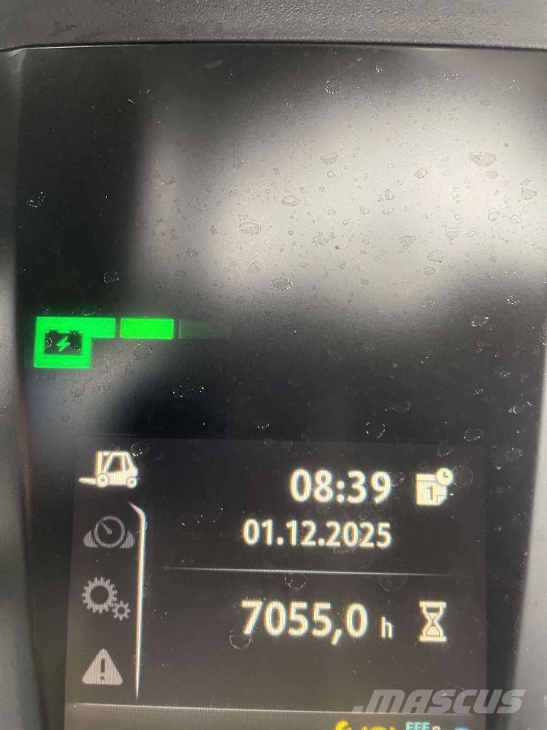 Linde E16H-02-386 شاحنات ذات رافعات شوكية تعمل بالكهرباء