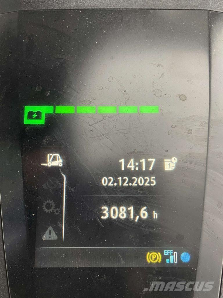 Linde E16H-02-386 شاحنات ذات رافعات شوكية تعمل بالكهرباء