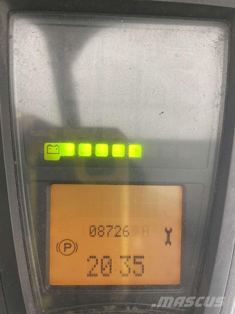 Linde E16L-01-386 شاحنات ذات رافعات شوكية تعمل بالكهرباء
