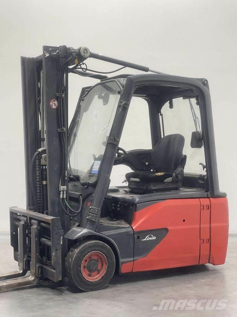 Linde E16L-02-386 شاحنات ذات رافعات شوكية تعمل بالكهرباء