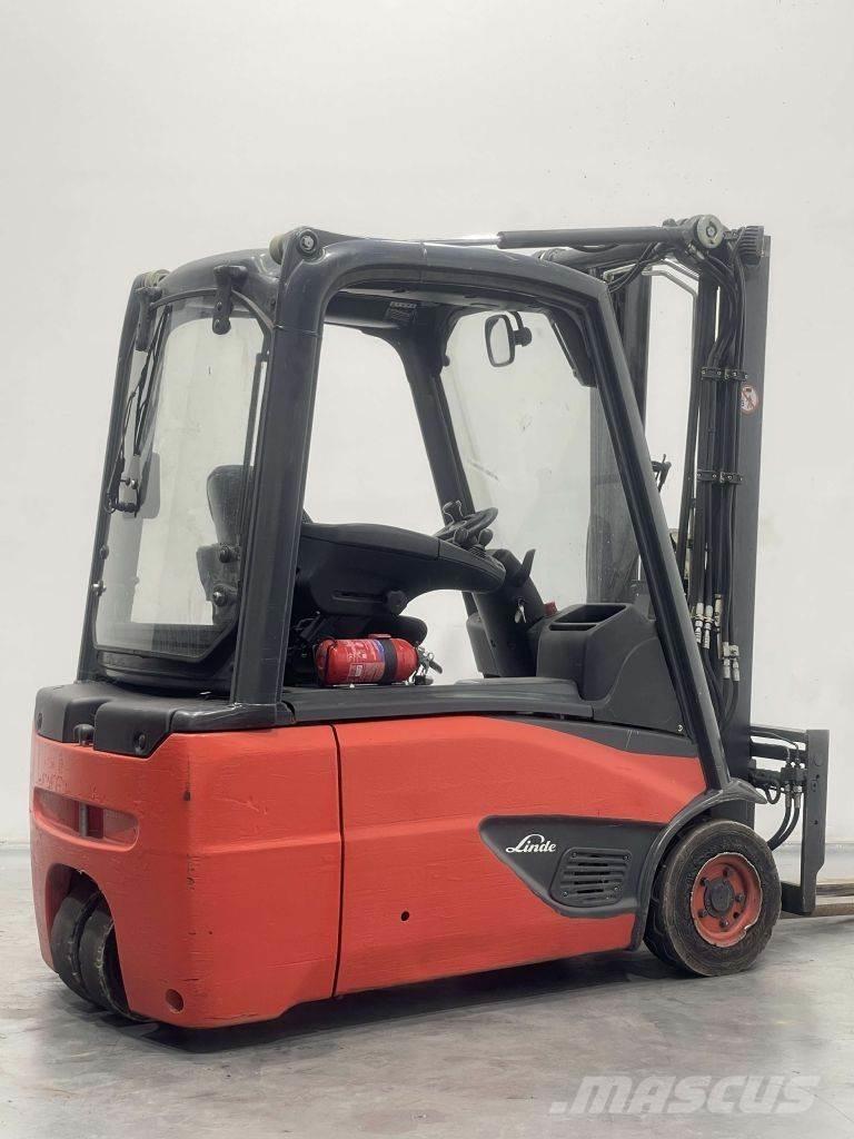 Linde E16L-02-386 شاحنات ذات رافعات شوكية تعمل بالكهرباء