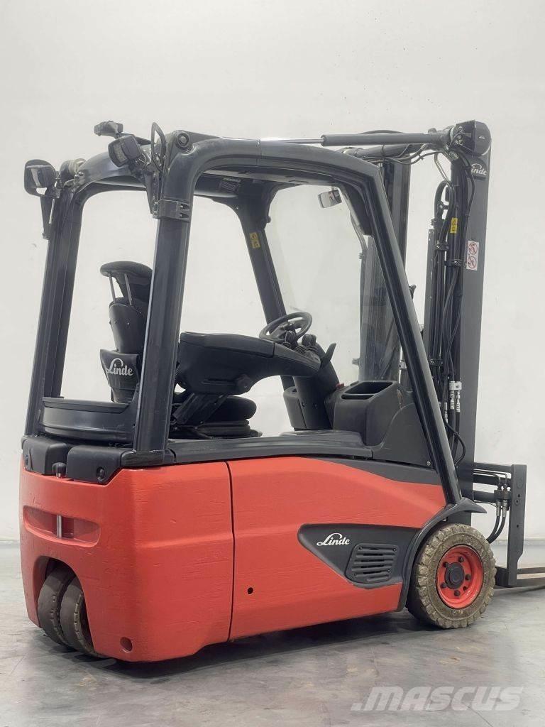Linde E16L-02-386 شاحنات ذات رافعات شوكية تعمل بالكهرباء