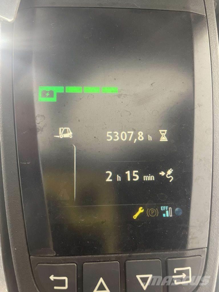 Linde E16L-02-386 شاحنات ذات رافعات شوكية تعمل بالكهرباء