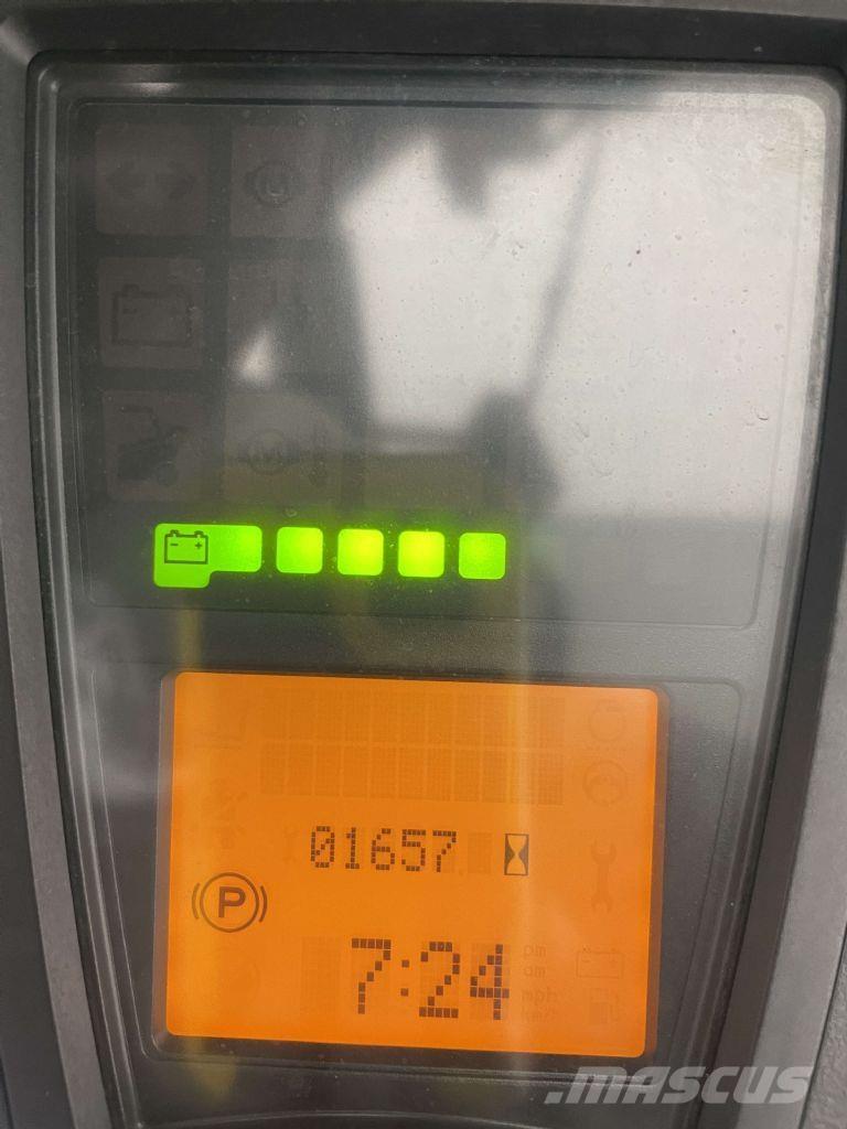 Linde E16L-02-386 شاحنات ذات رافعات شوكية تعمل بالكهرباء