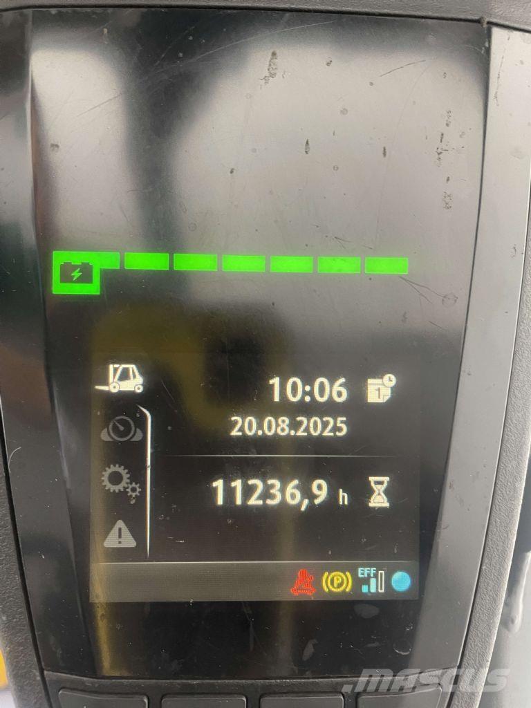 Linde E16L-02-386 شاحنات ذات رافعات شوكية تعمل بالكهرباء