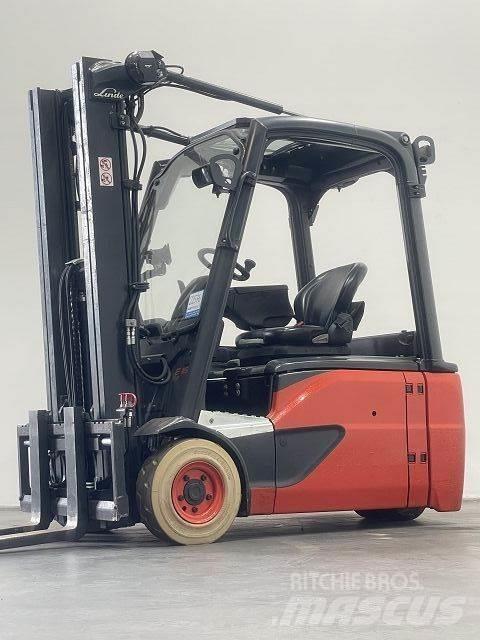 Linde E16L-386-02 EVO شاحنات ذات رافعات شوكية تعمل بالكهرباء