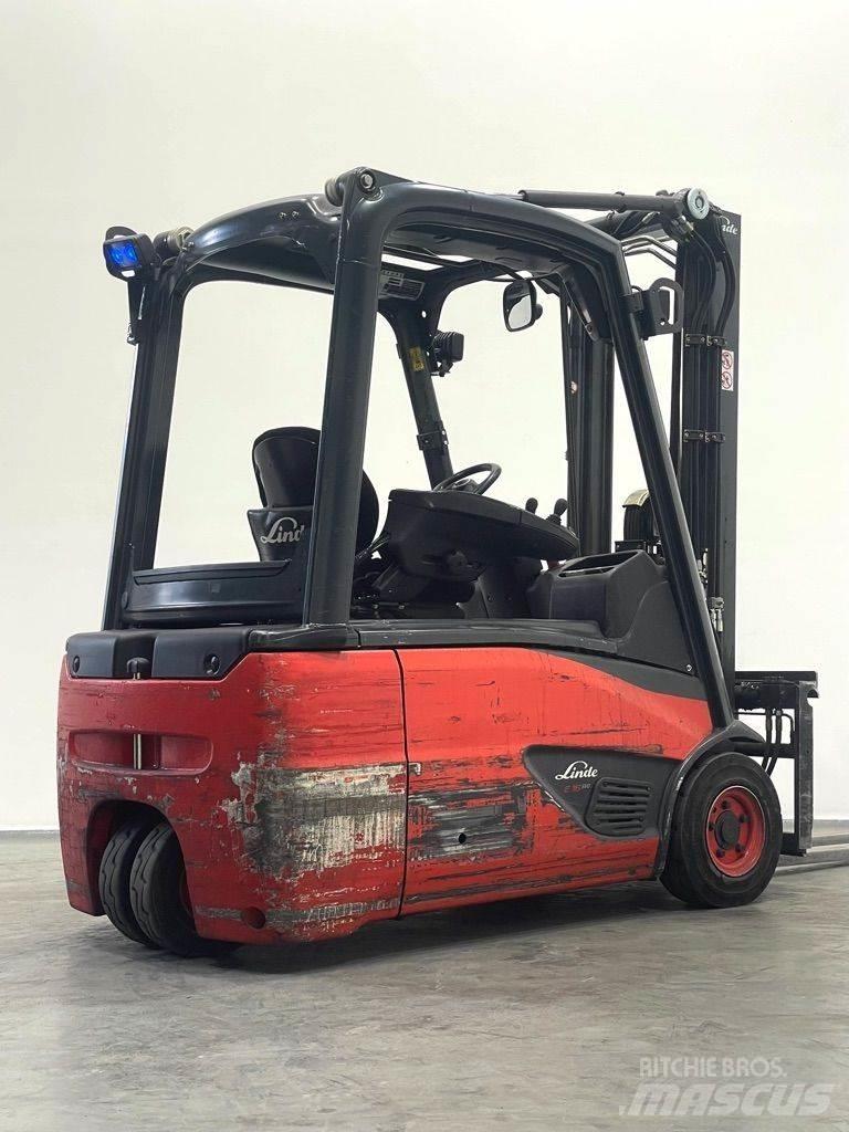 Linde E16L-386-EVO شاحنات ذات رافعات شوكية تعمل بالكهرباء