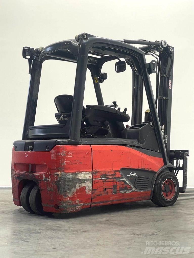 Linde E16L-386-EVO شاحنات ذات رافعات شوكية تعمل بالكهرباء