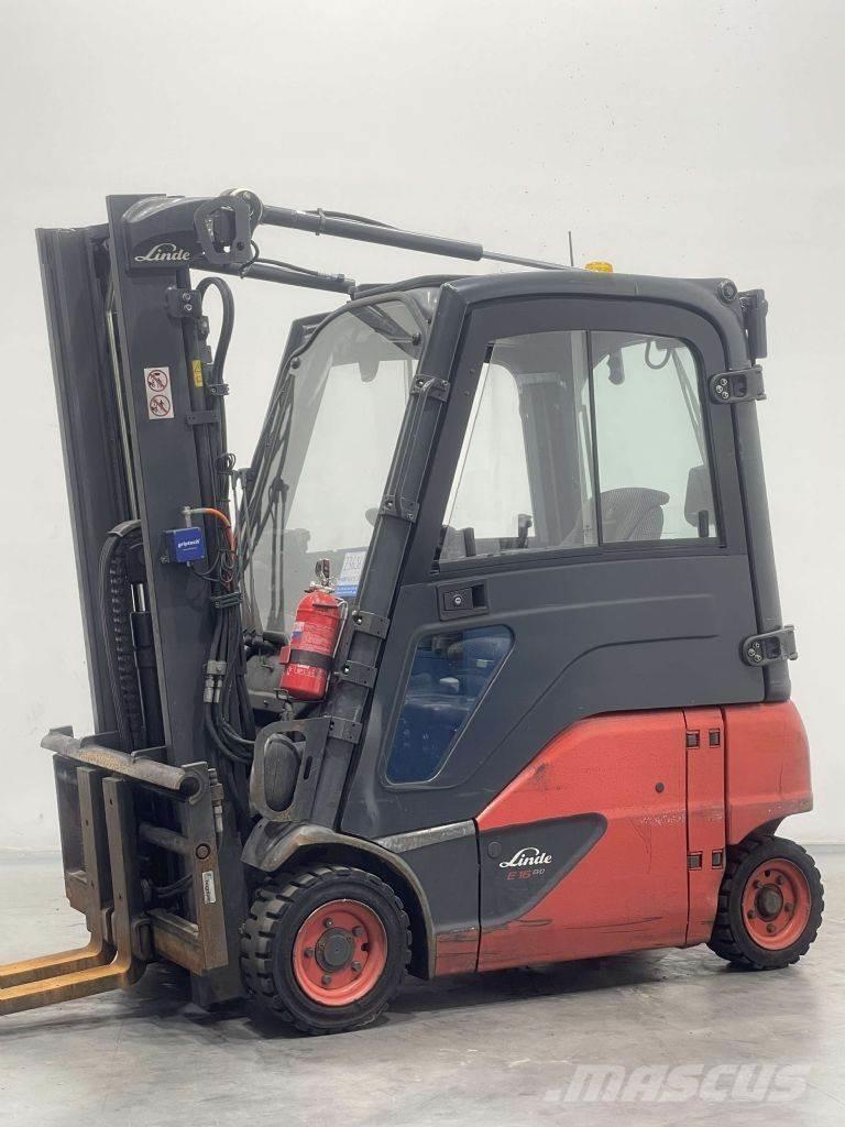 Linde E16P-02-386 شاحنات ذات رافعات شوكية تعمل بالكهرباء