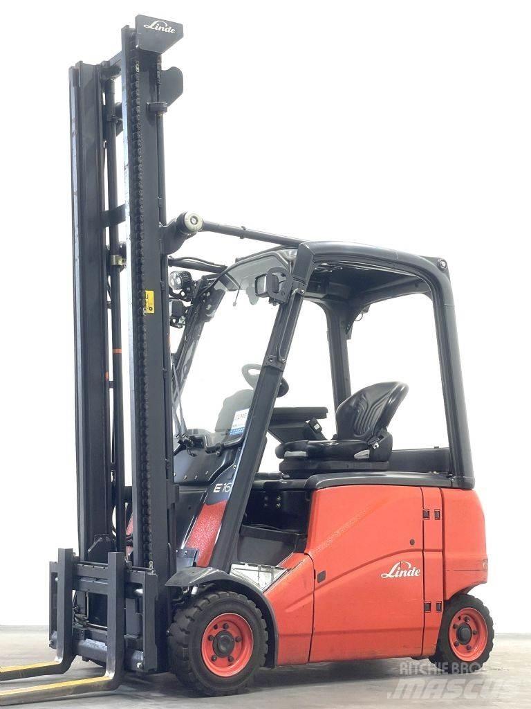Linde E16PH-01 شاحنات ذات رافعات شوكية تعمل بالكهرباء