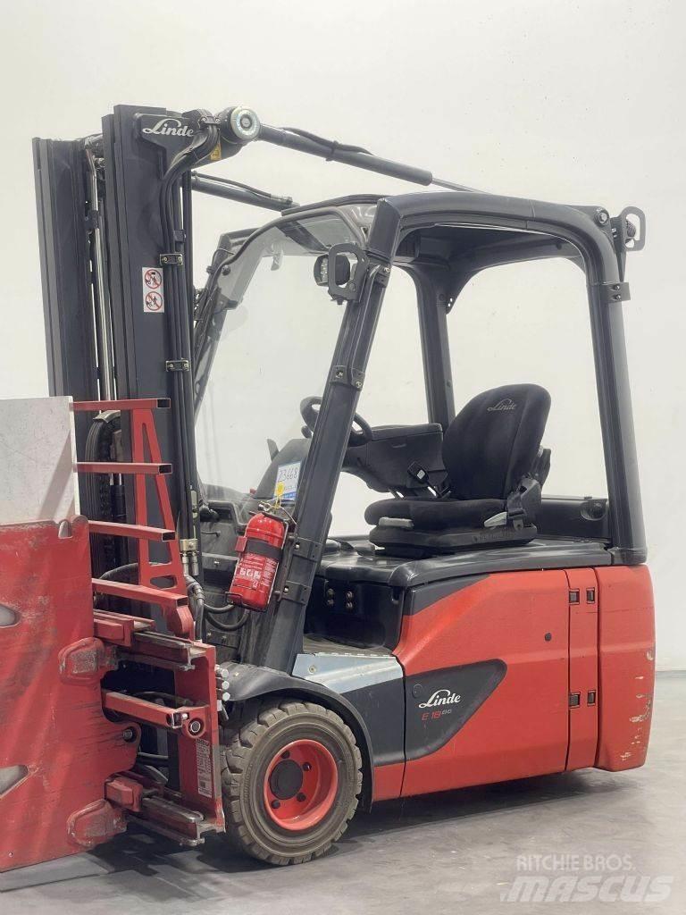 Linde E18-02-386 شاحنات ذات رافعات شوكية تعمل بالكهرباء