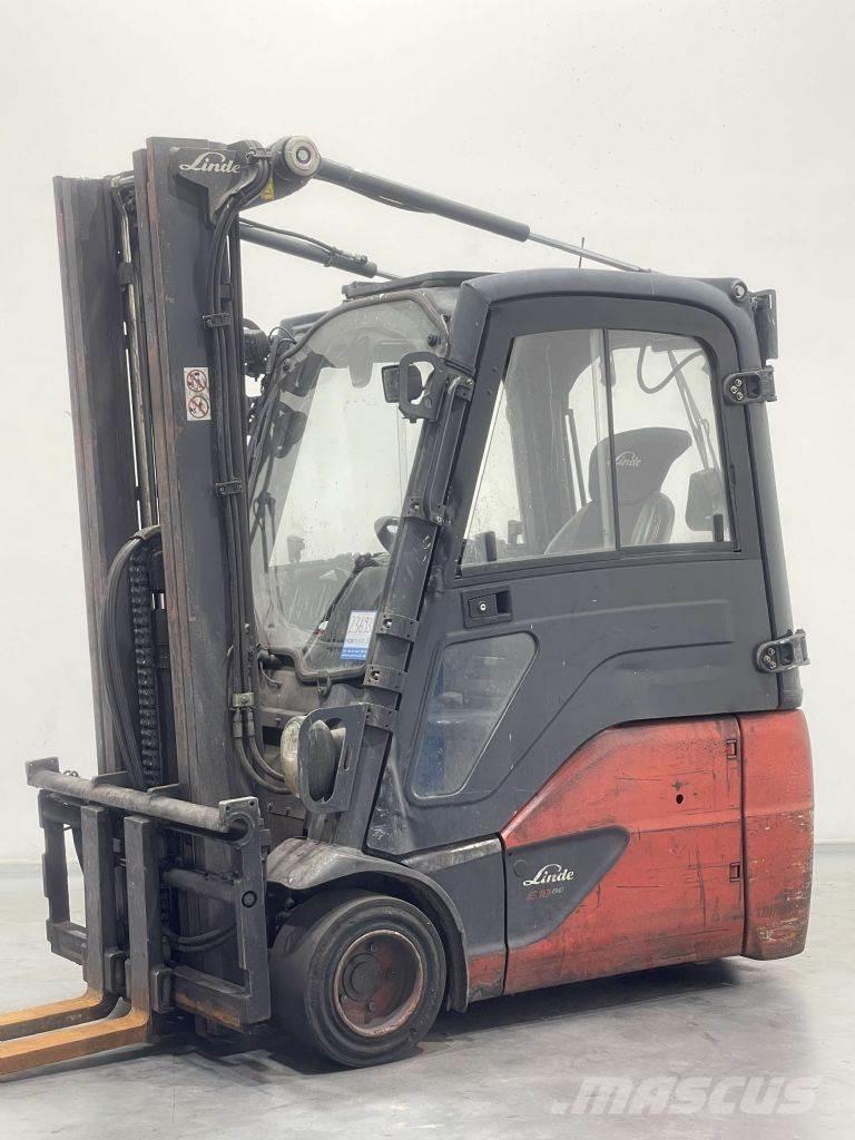 Linde E18-386 شاحنات ذات رافعات شوكية تعمل بالكهرباء