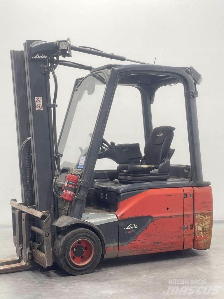 Linde E18L-02-386 شاحنات ذات رافعات شوكية تعمل بالكهرباء